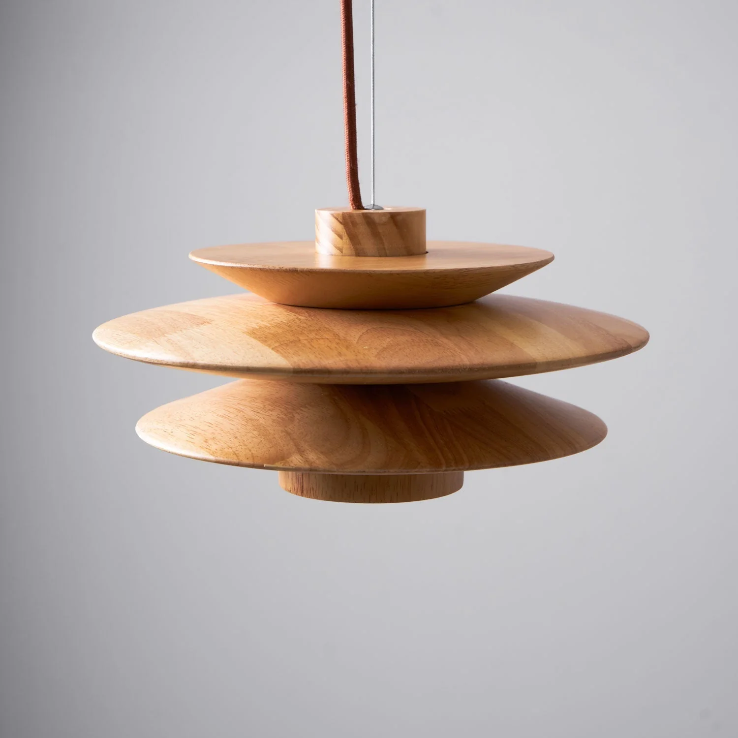Eldora Wooden Retro Pendant Light - Image 7