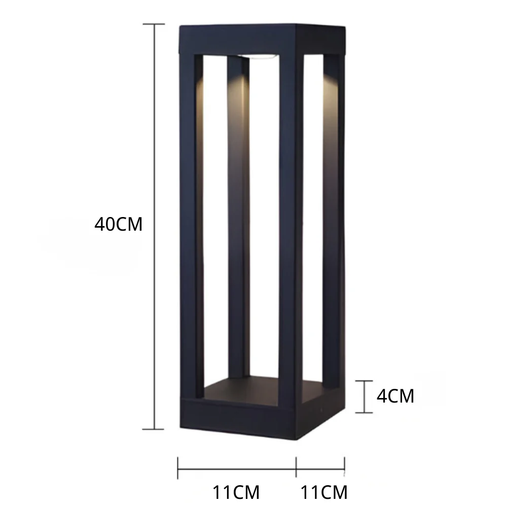 Elen LED Landscape Bollard Outdoor Lights - Image 5