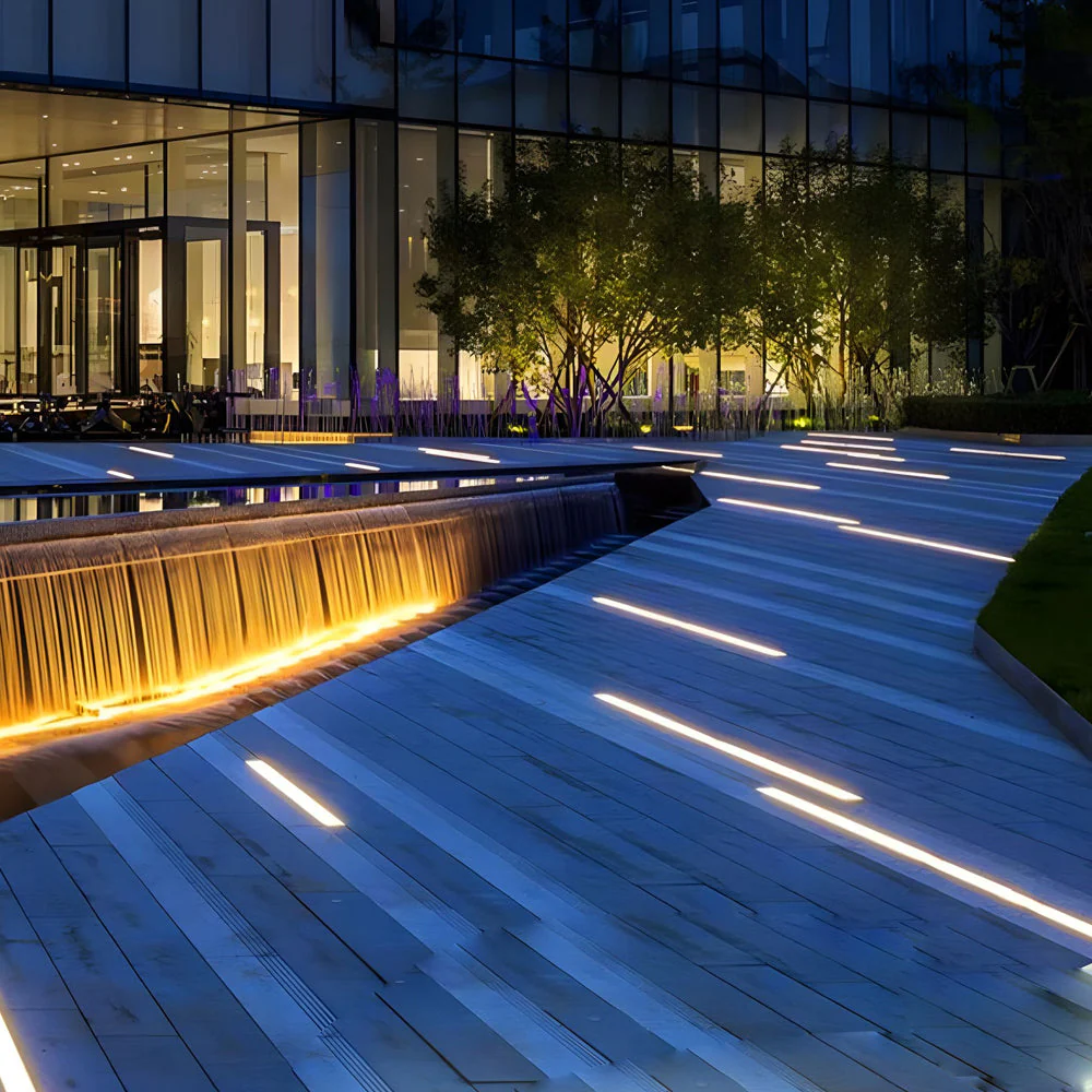 Elena LED Long Strip Minimalist Outdoor Lights