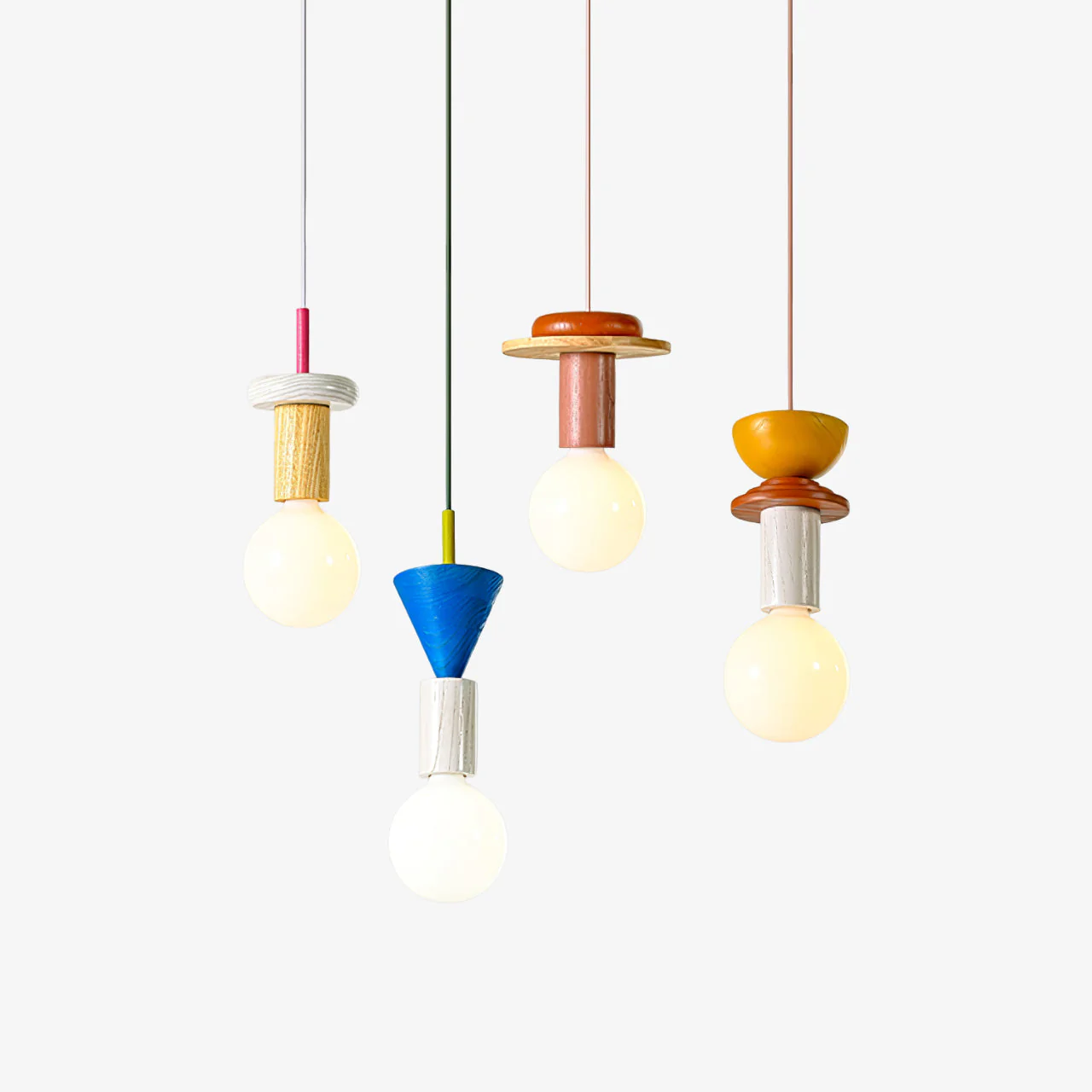 Elena Modern Wood Pendant Light