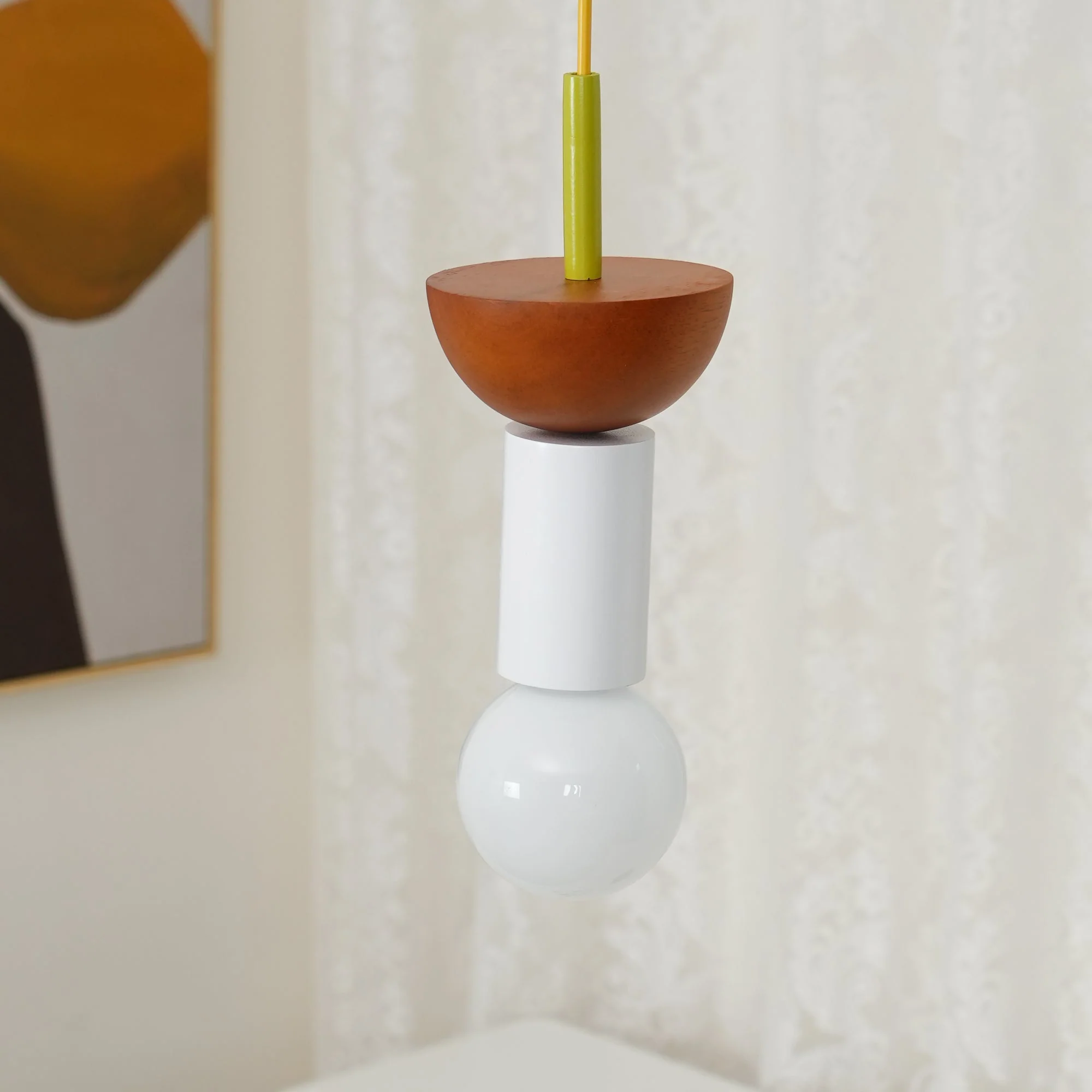 Elena Modern Wood Pendant Light - Image 10