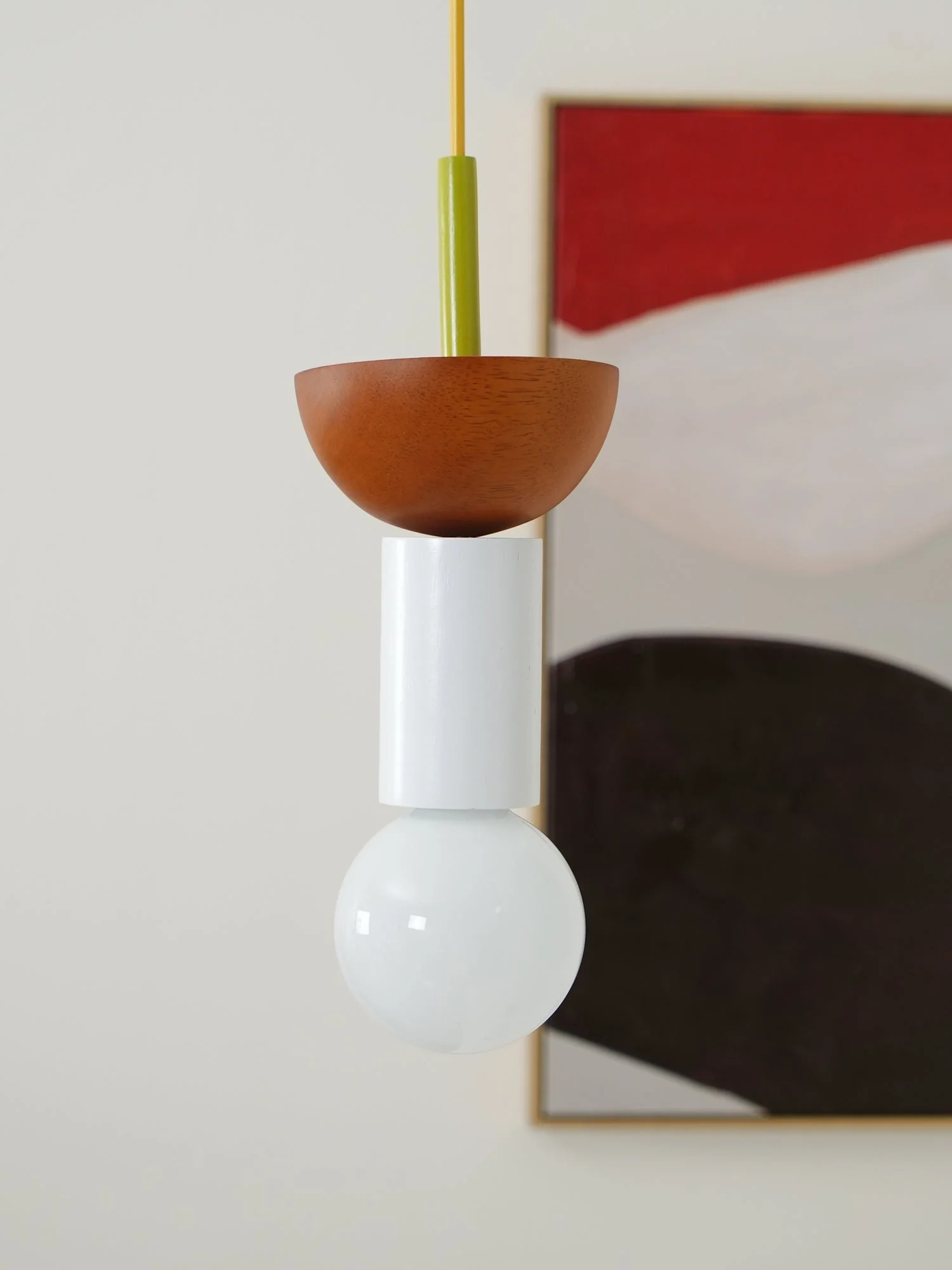 Elena Modern Wood Pendant Light - Image 11