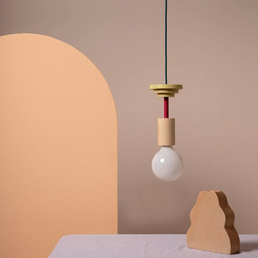 Elena Modern Wood Pendant Light - Image 114