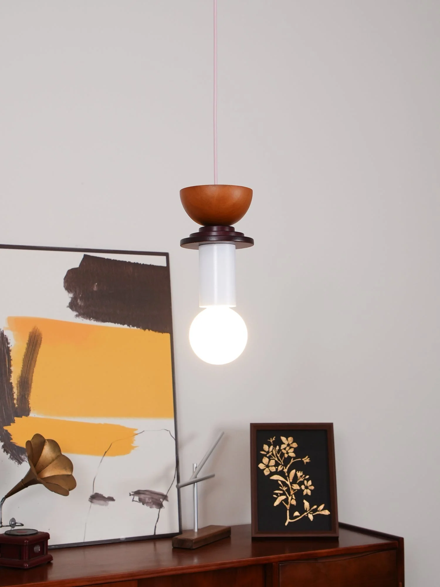 Elena Modern Wood Pendant Light - Image 122