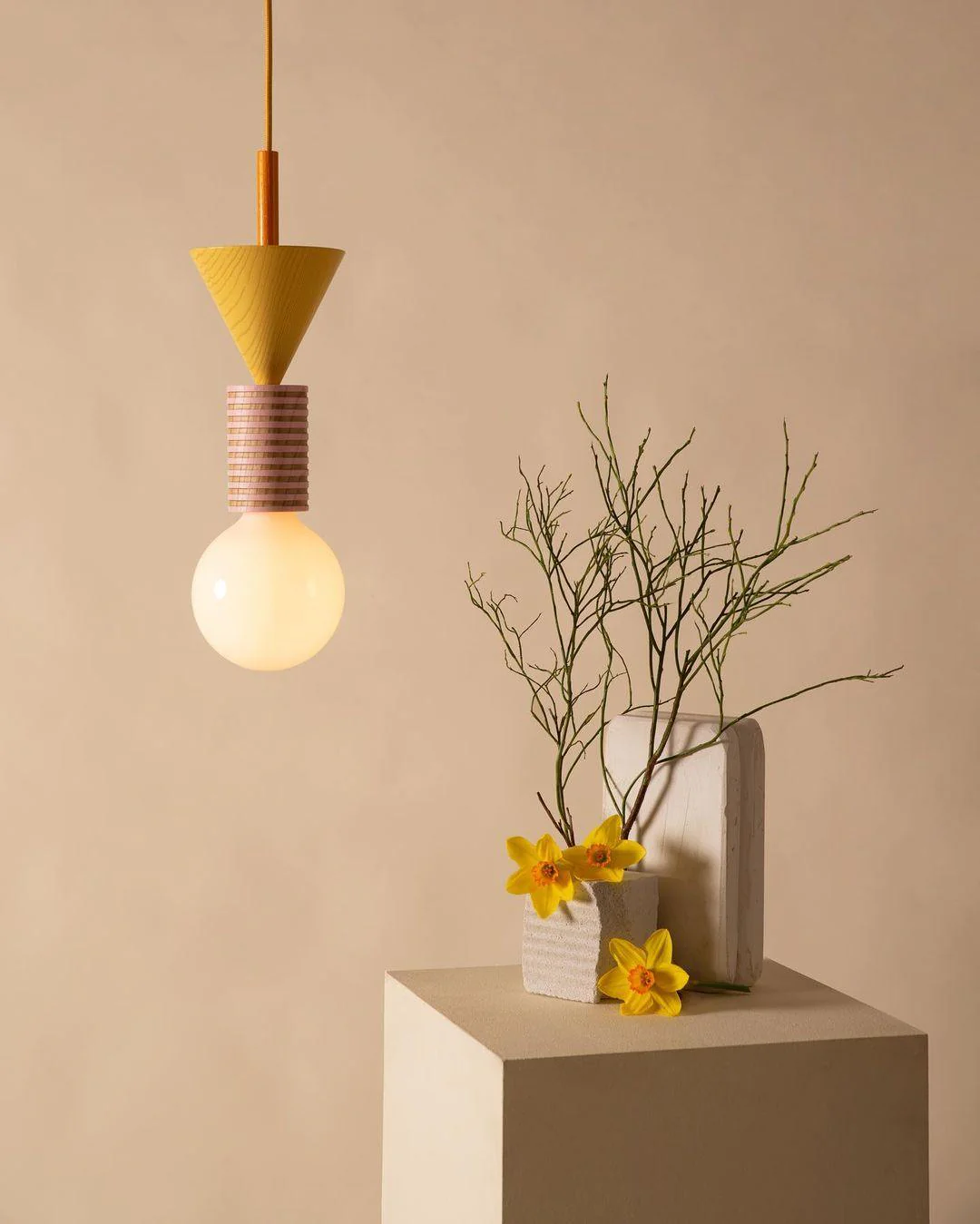 Elena Modern Wood Pendant Light - Image 123