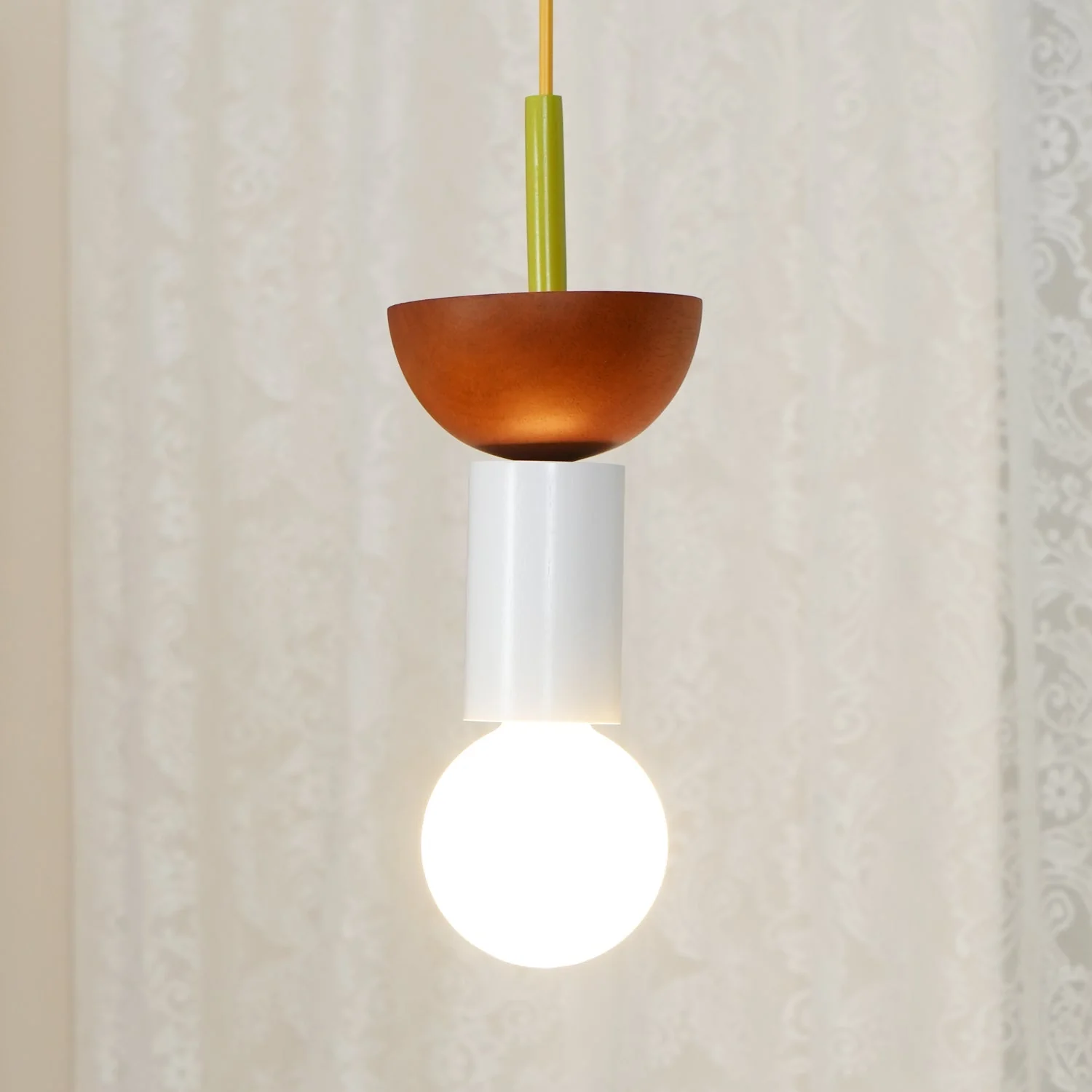 Elena Modern Wood Pendant Light - Image 14