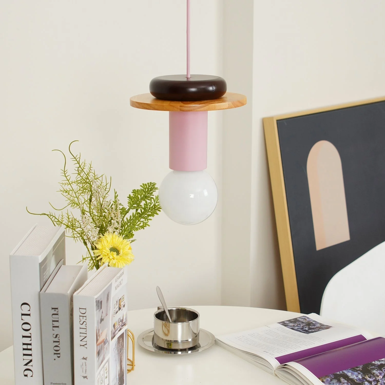 Elena Modern Wood Pendant Light - Image 25