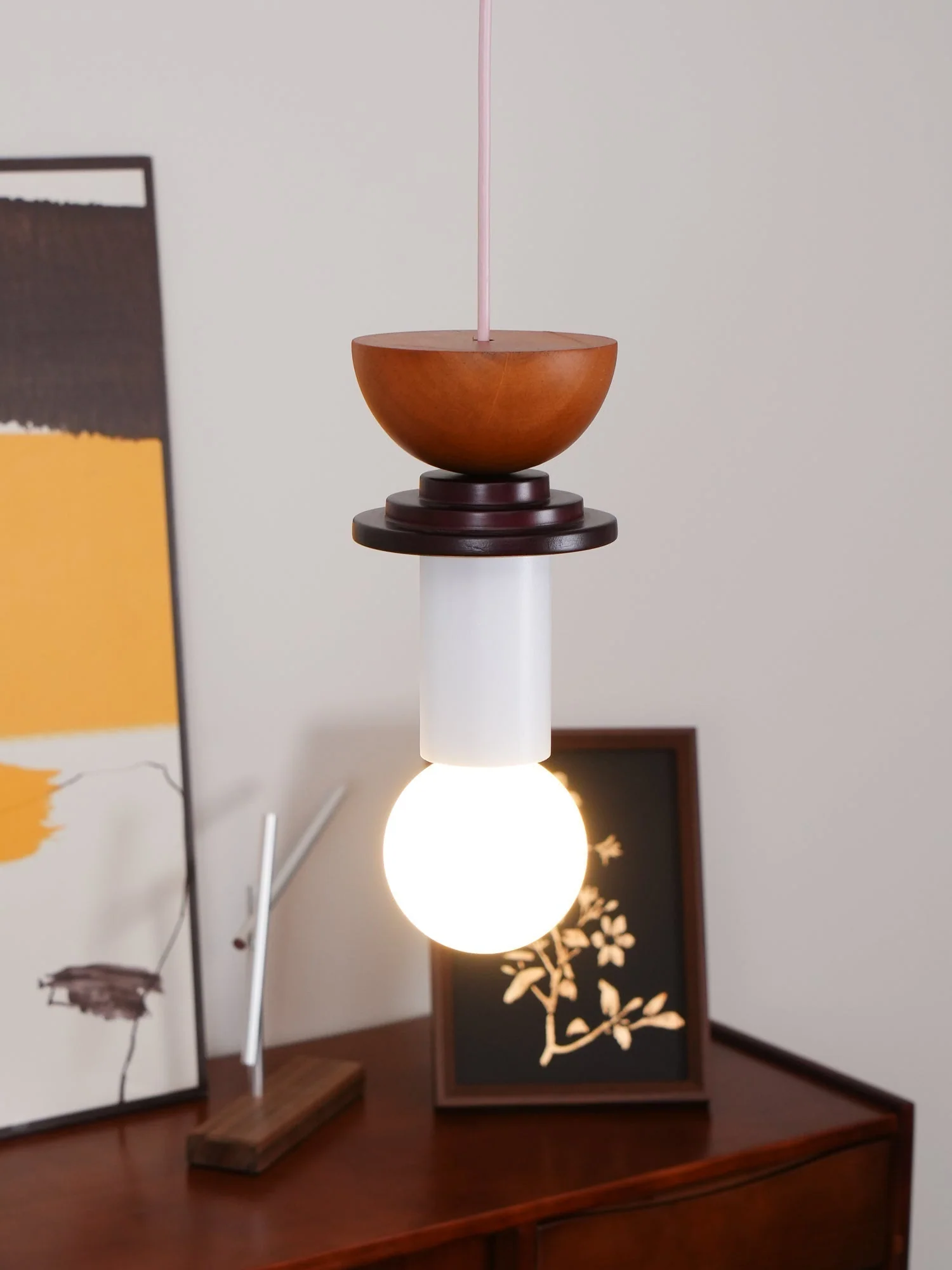 Elena Modern Wood Pendant Light - Image 34
