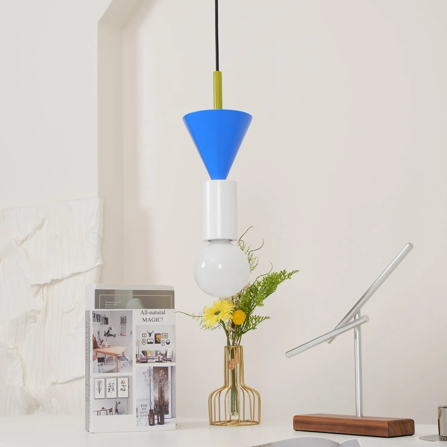 Elena Modern Wood Pendant Light - Image 39