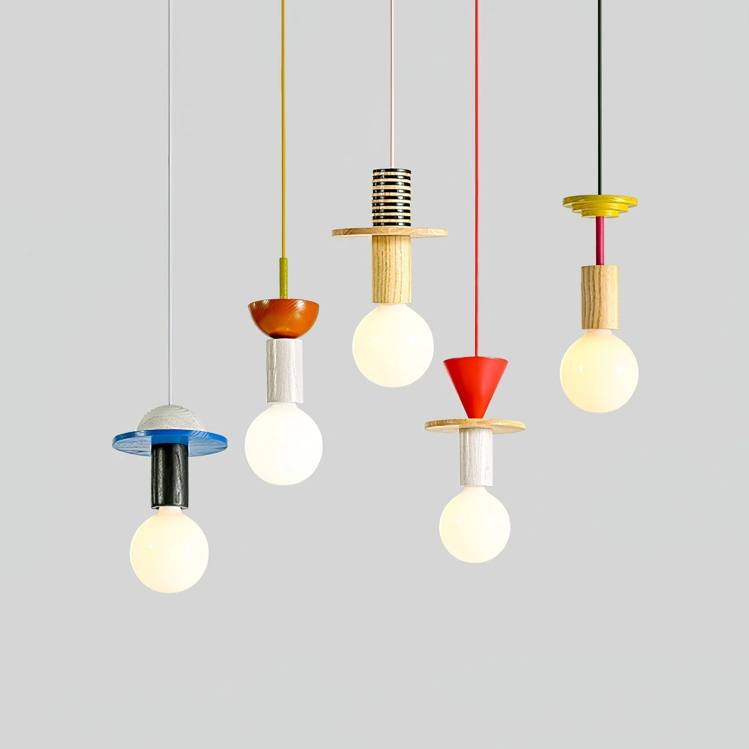 Elena Modern Wood Pendant Light - Image 64