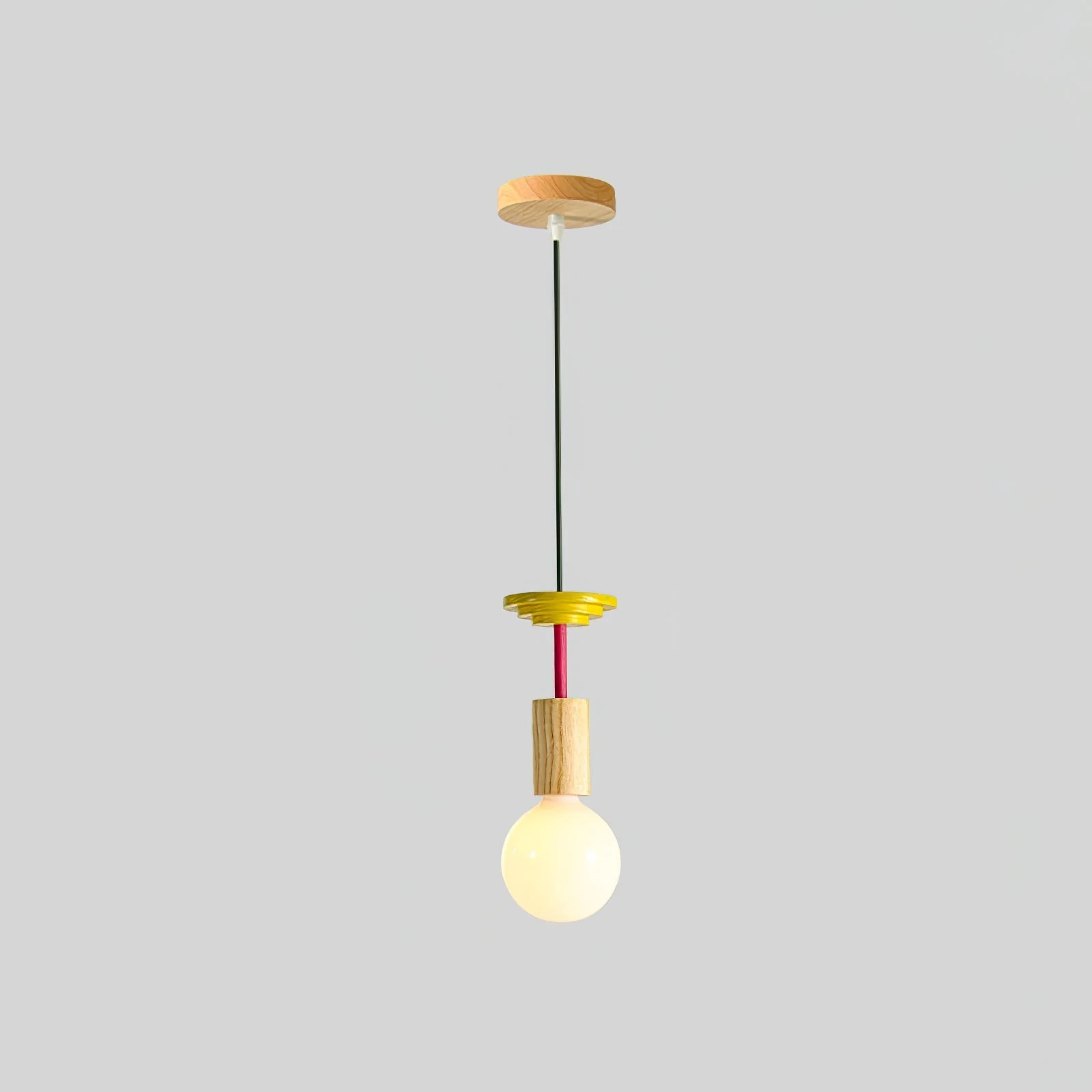 Elena Modern Wood Pendant Light - Image 95