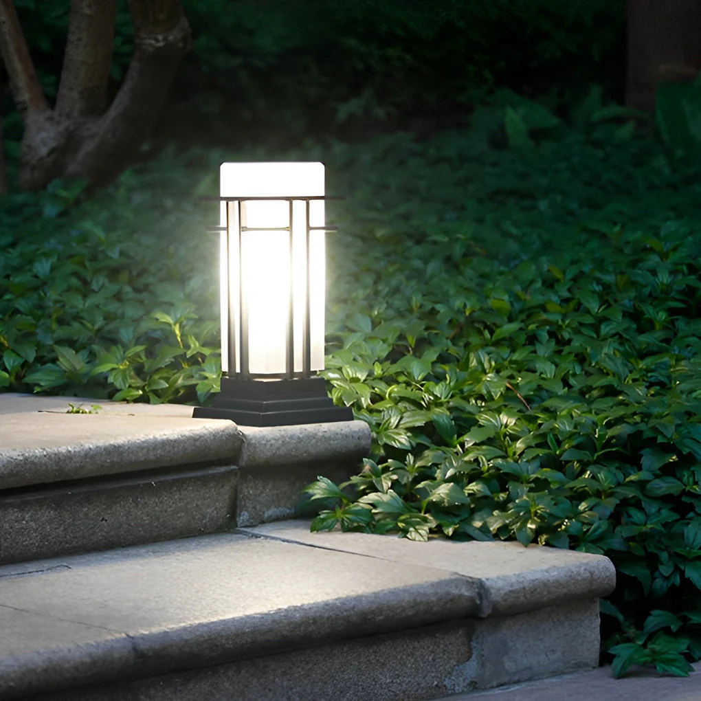 Elieth Landscape Retro Glass Outdoor Path Lights - Image 2