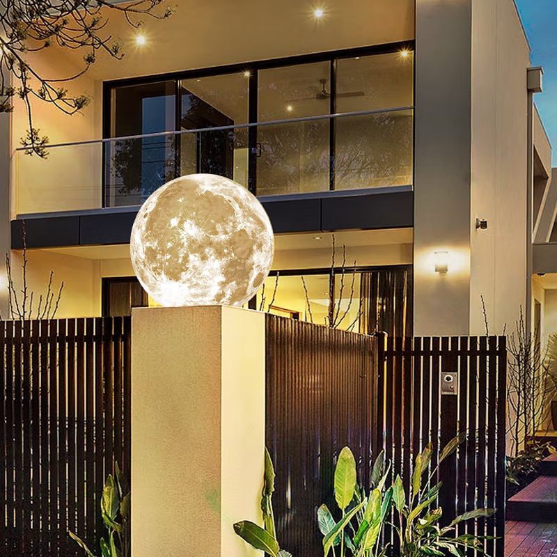 Elif Contemporary Pier Mount Outdoor Pillar Light - Image 10