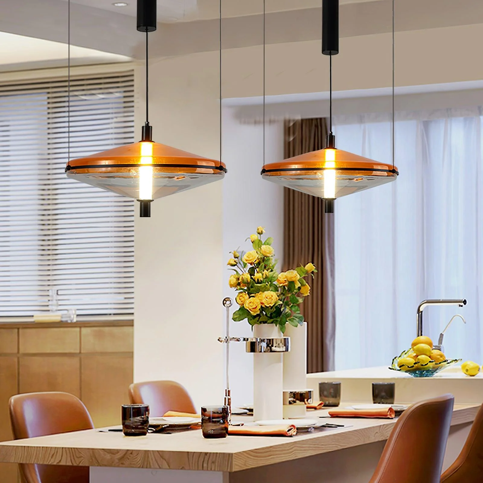 Elion Retro Pendant Lamp - Image 4