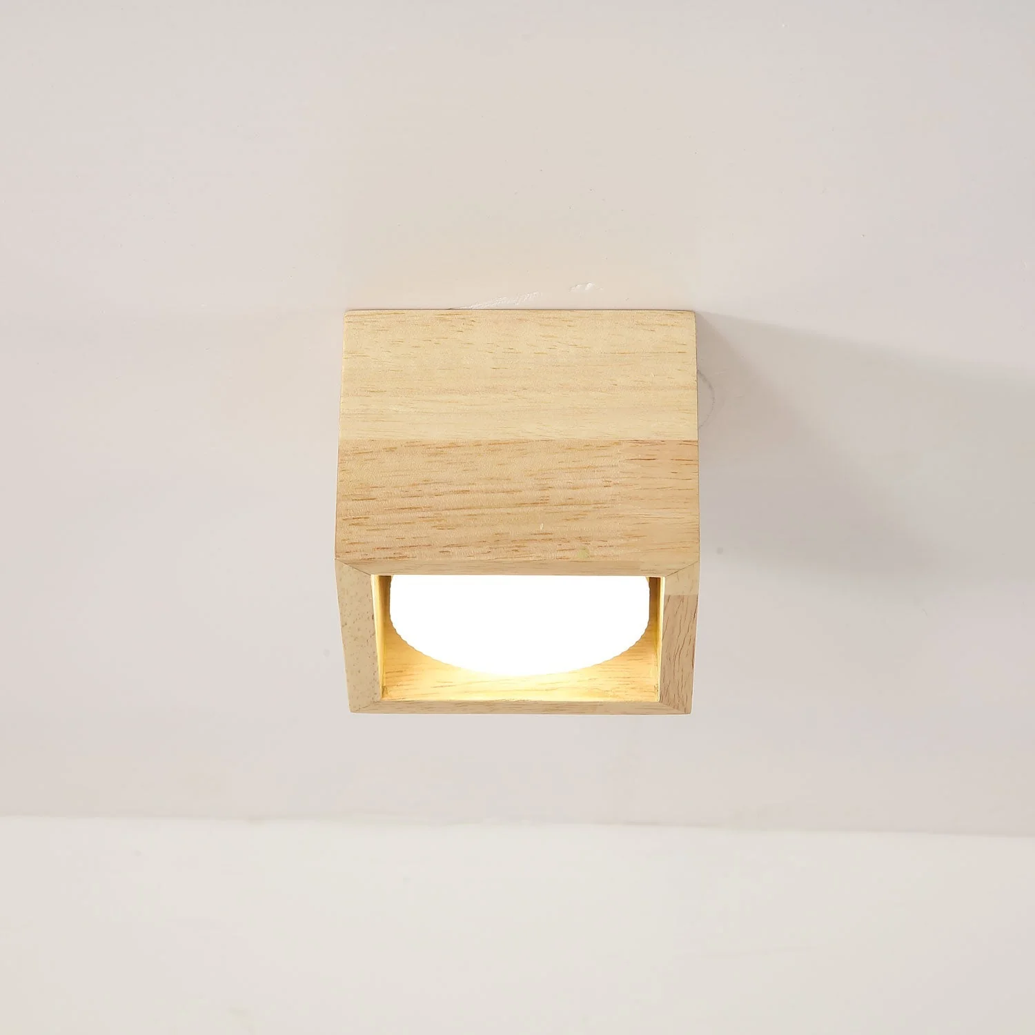 Eliza Minimalist Wood Ceiling Light - Image 14