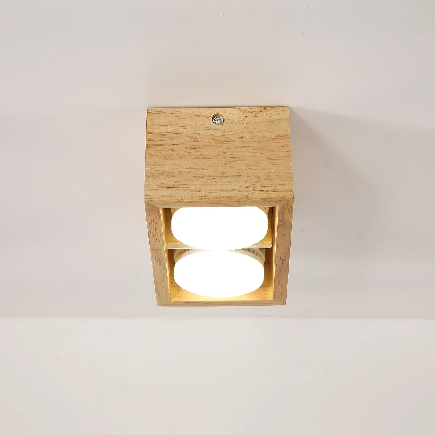 Eliza Minimalist Wood Ceiling Light - Image 21