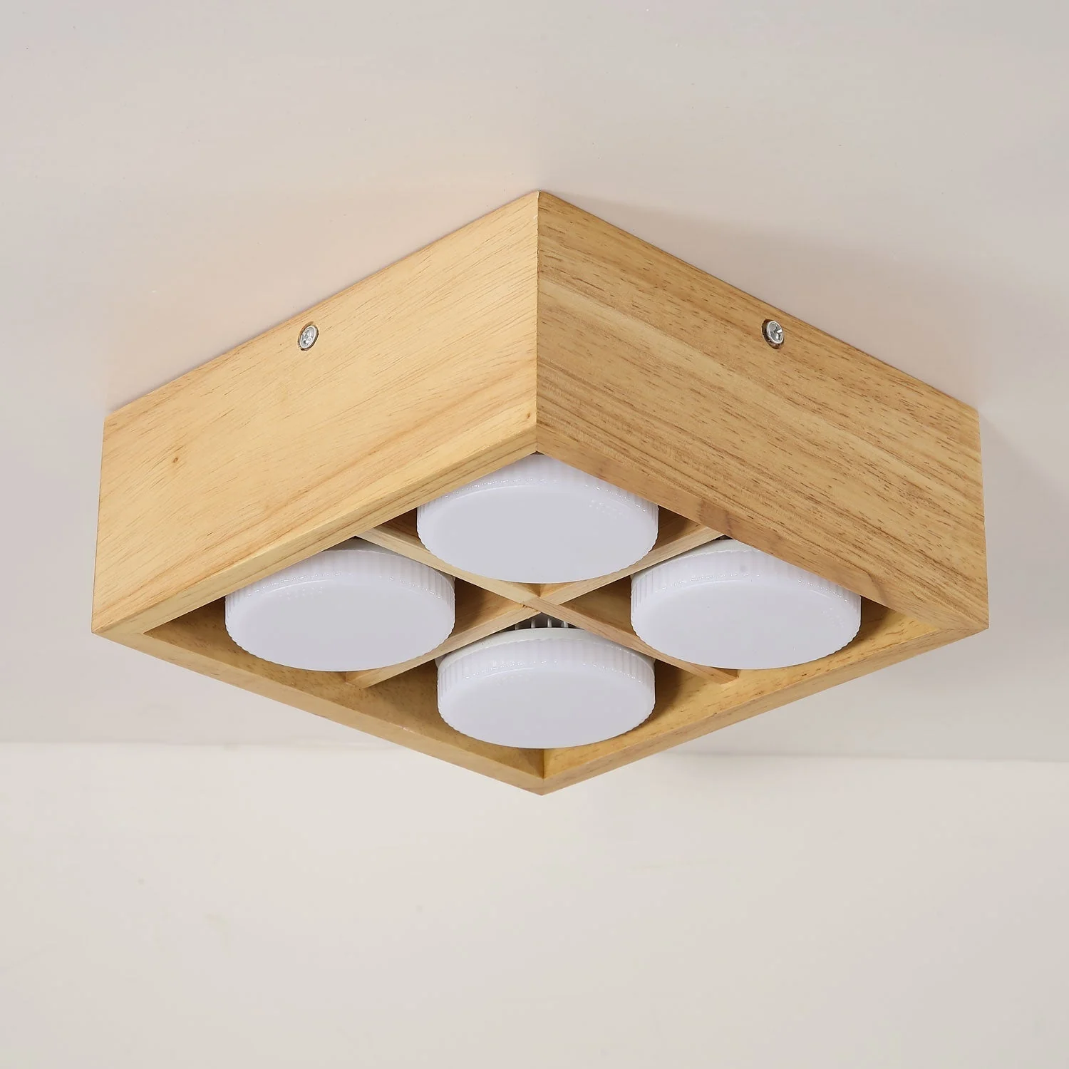 Eliza Minimalist Wood Ceiling Light - Image 22