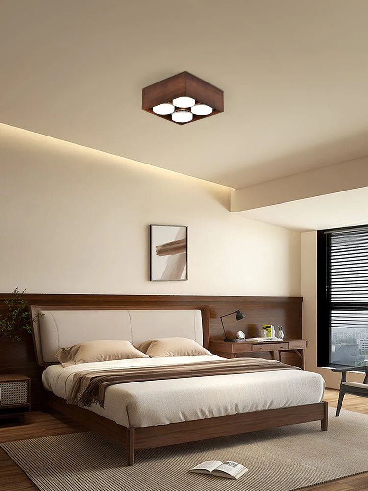 Eliza Minimalist Wood Ceiling Light - Image 38