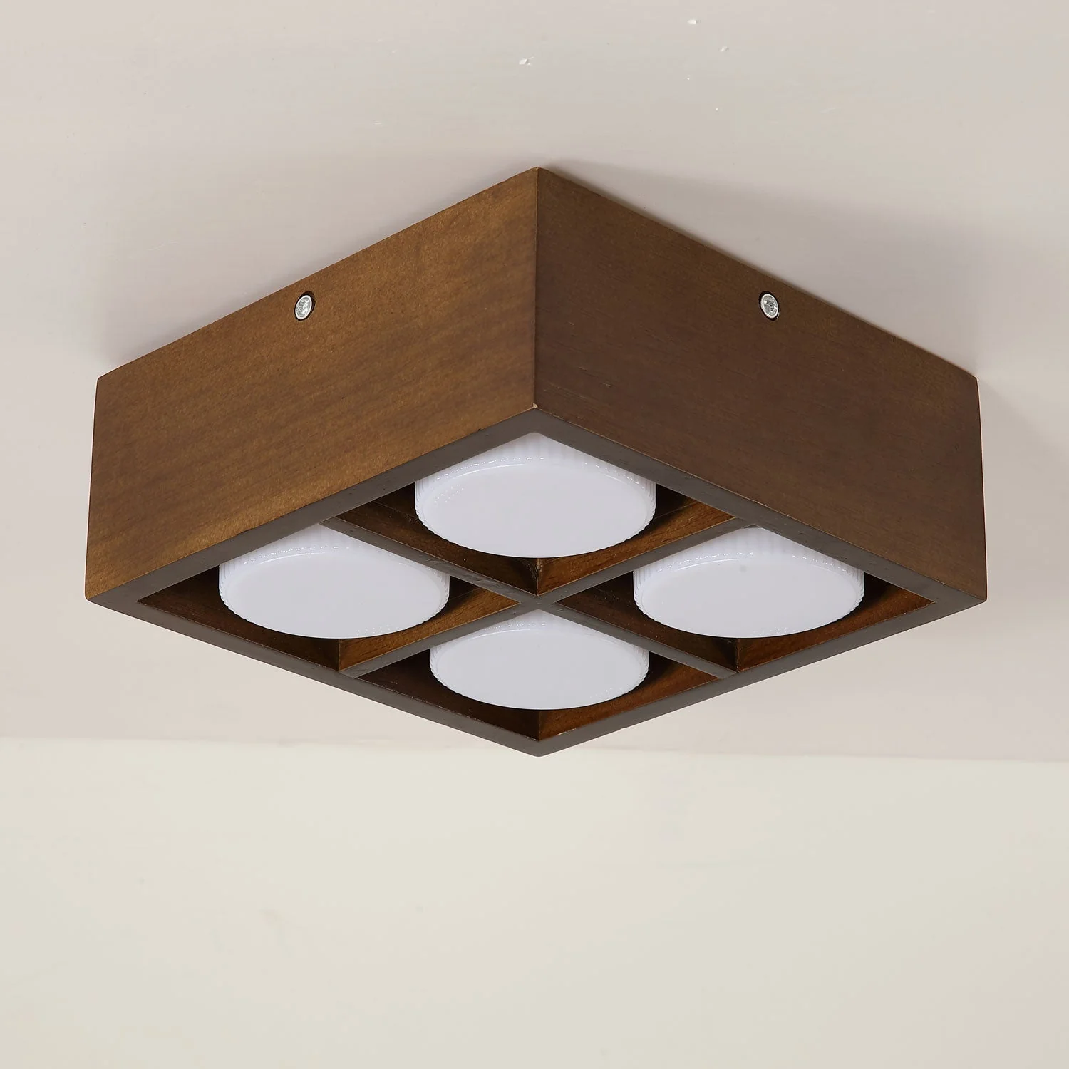 Eliza Minimalist Wood Ceiling Light - Image 7
