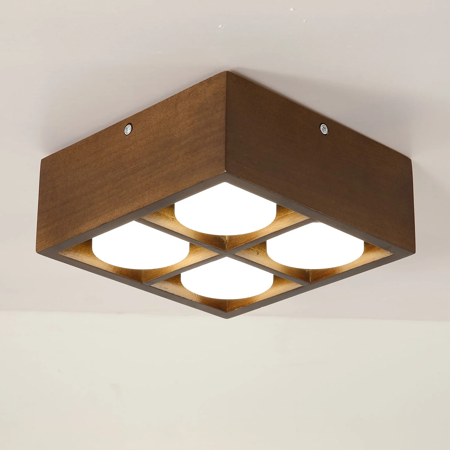 Eliza Minimalist Wood Ceiling Light - Image 8