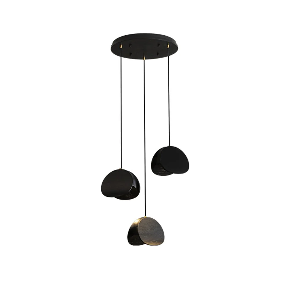 Elmiren Cluster Wood Pendant Light - Image 42
