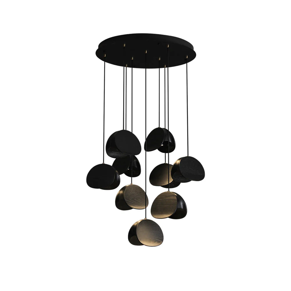 Elmiren Cluster Wood Pendant Light - Image 57