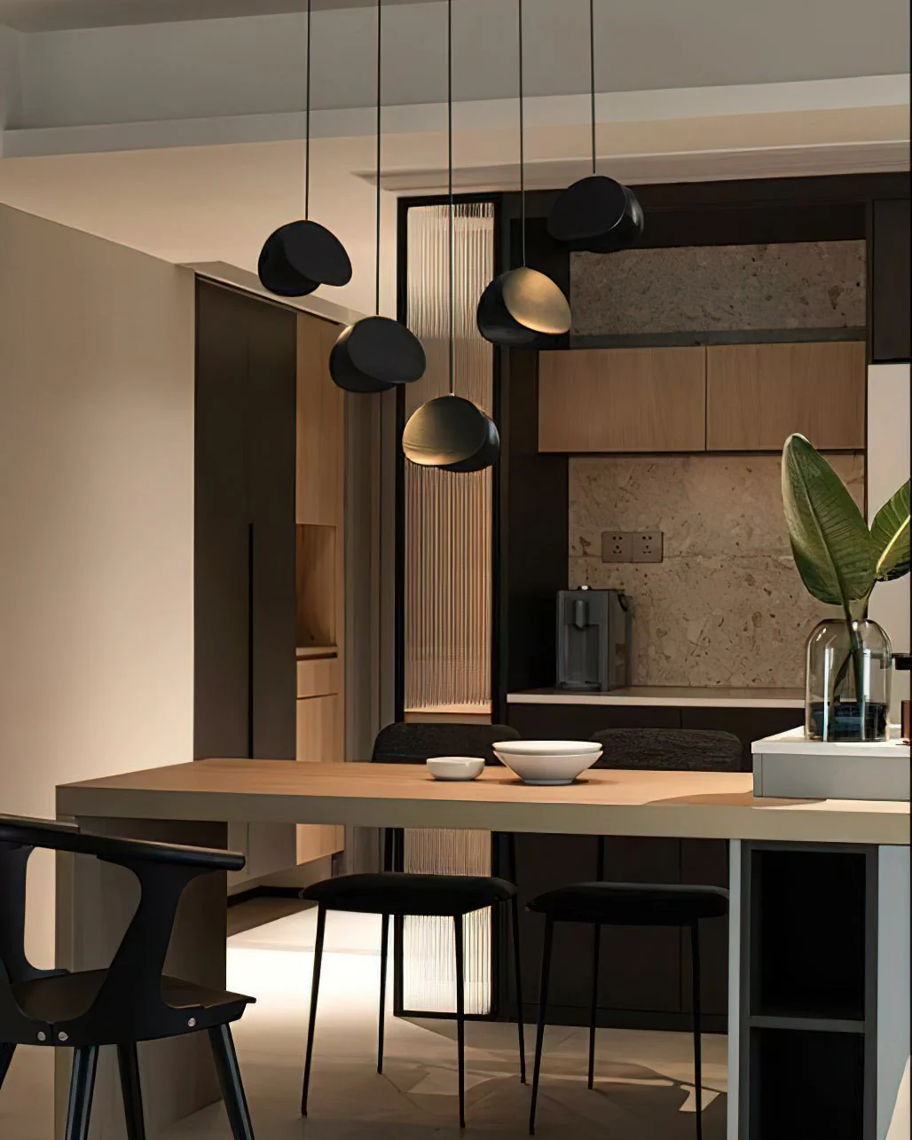 Elmiren Cluster Wood Pendant Light - Image 62