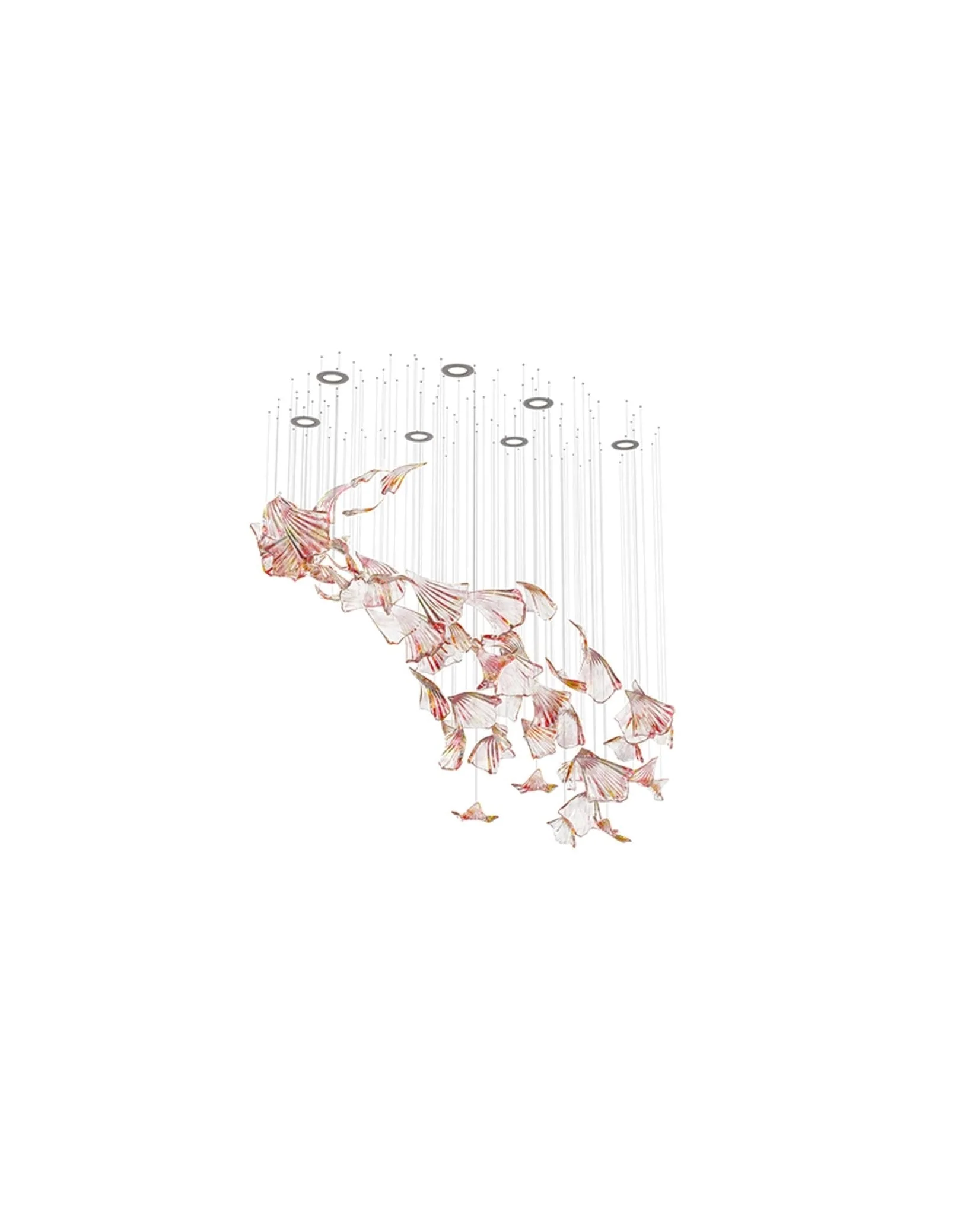 Elmiros Petal Glass Chandelier - Image 13