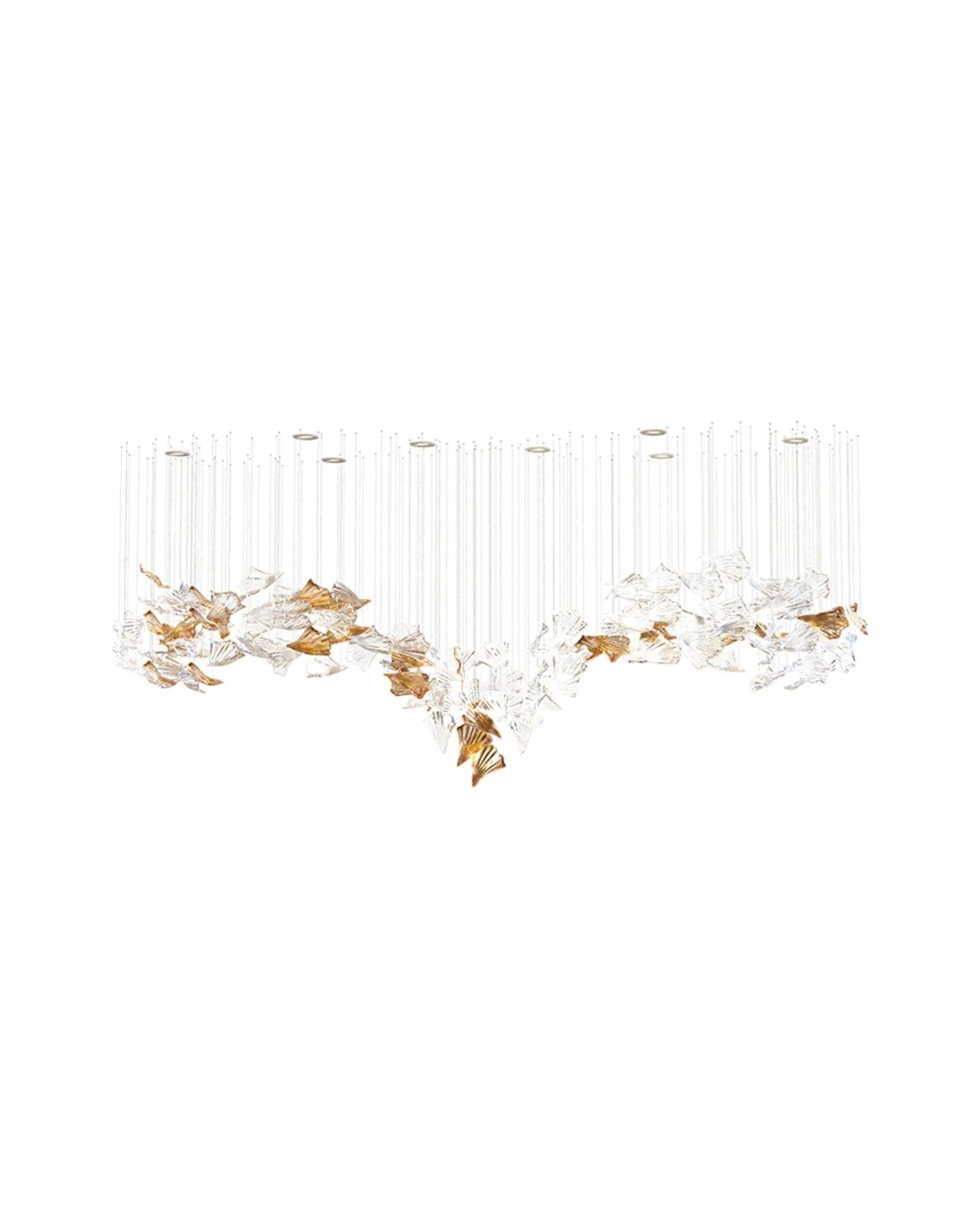 Elmiros Petal Glass Chandelier - Image 8