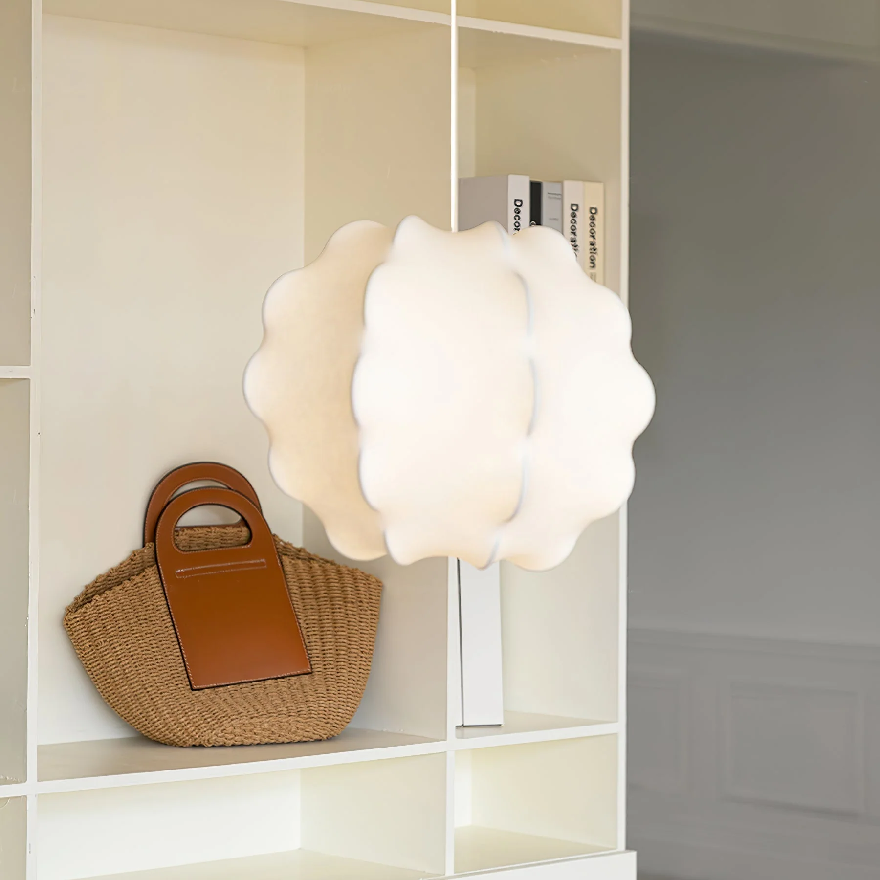 Elora Silk Scandinavian Pendant Lamp - Image 4