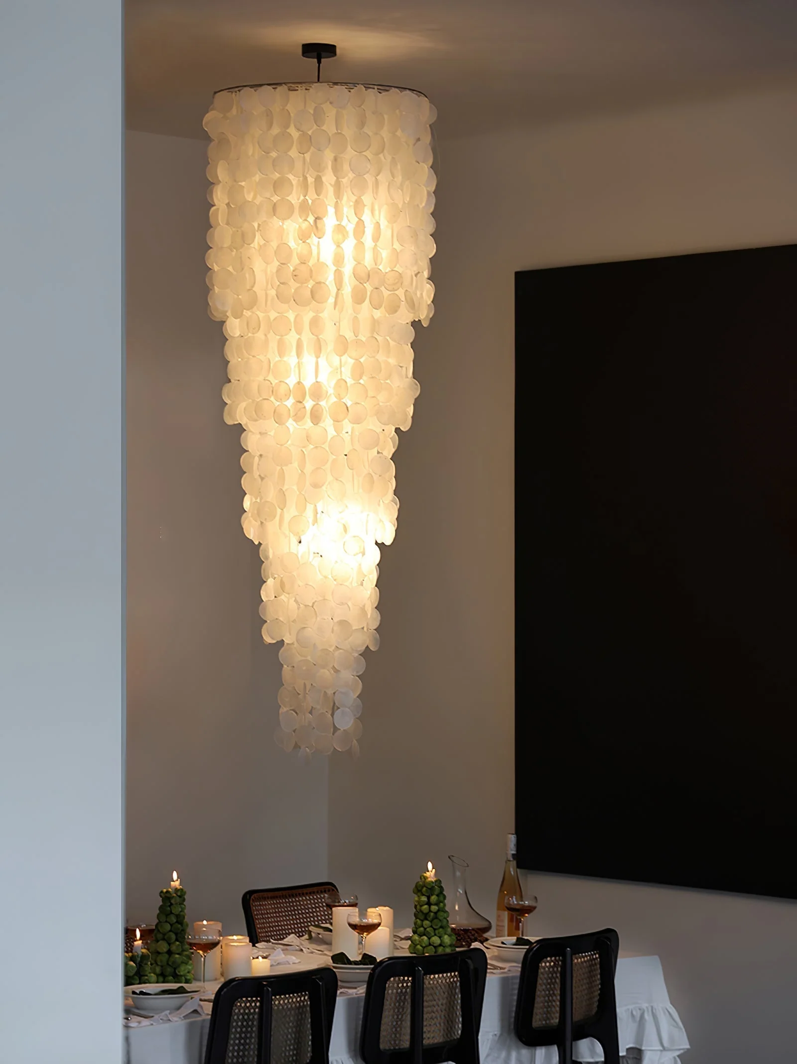 Eloryra Cascading Glass Chandelier - Image 12