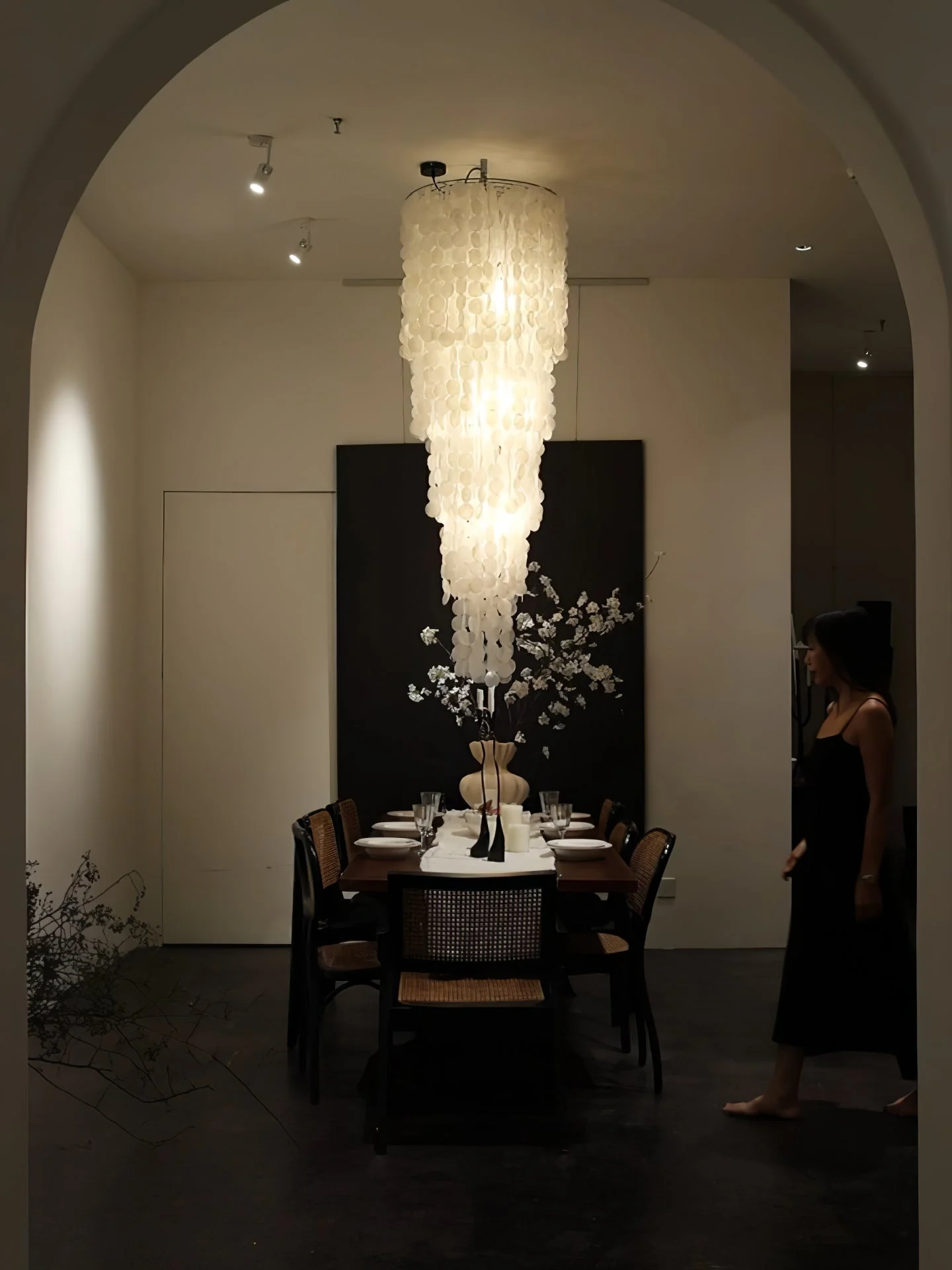 Eloryra Cascading Glass Chandelier - Image 20