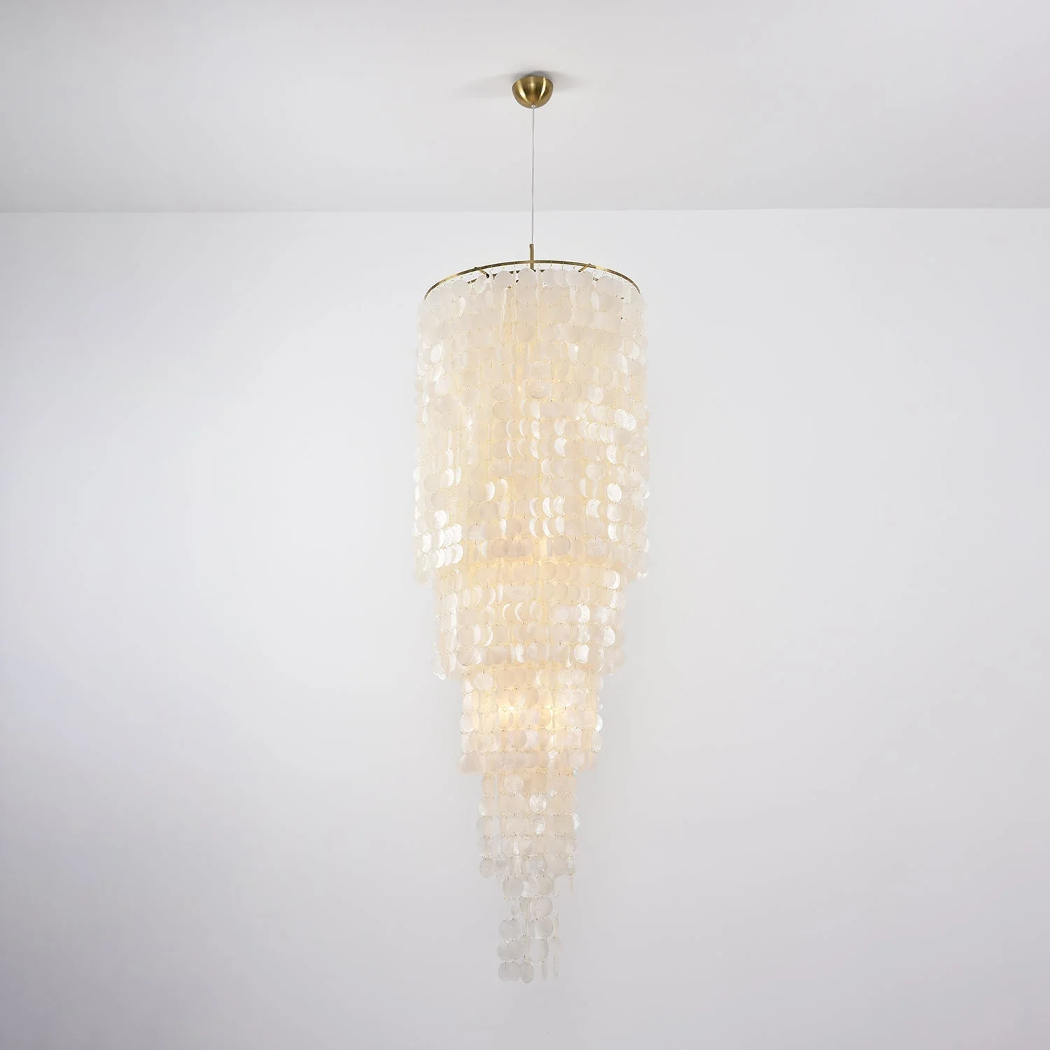 Eloryra Cascading Glass Chandelier - Image 24