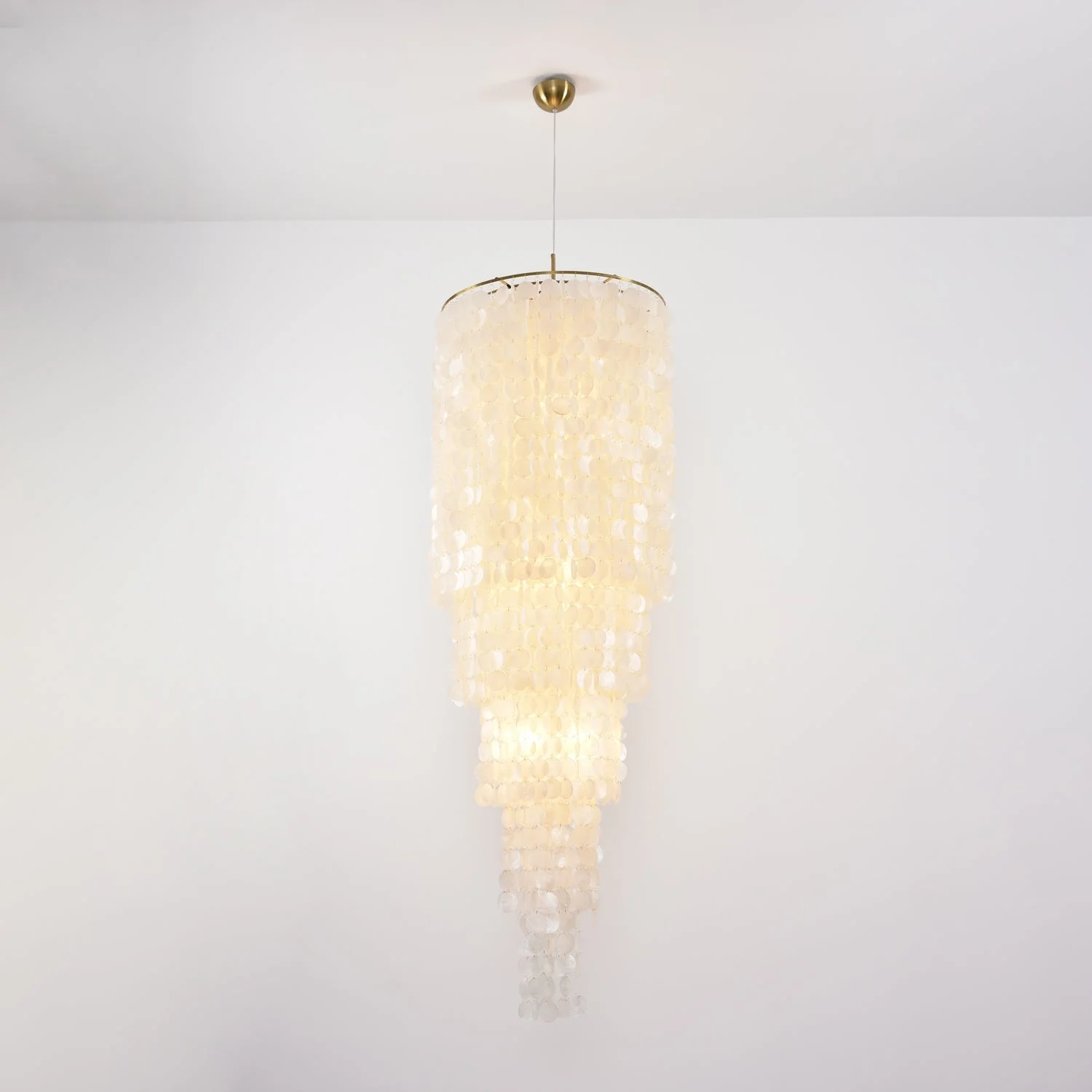 Eloryra Cascading Glass Chandelier - Image 25