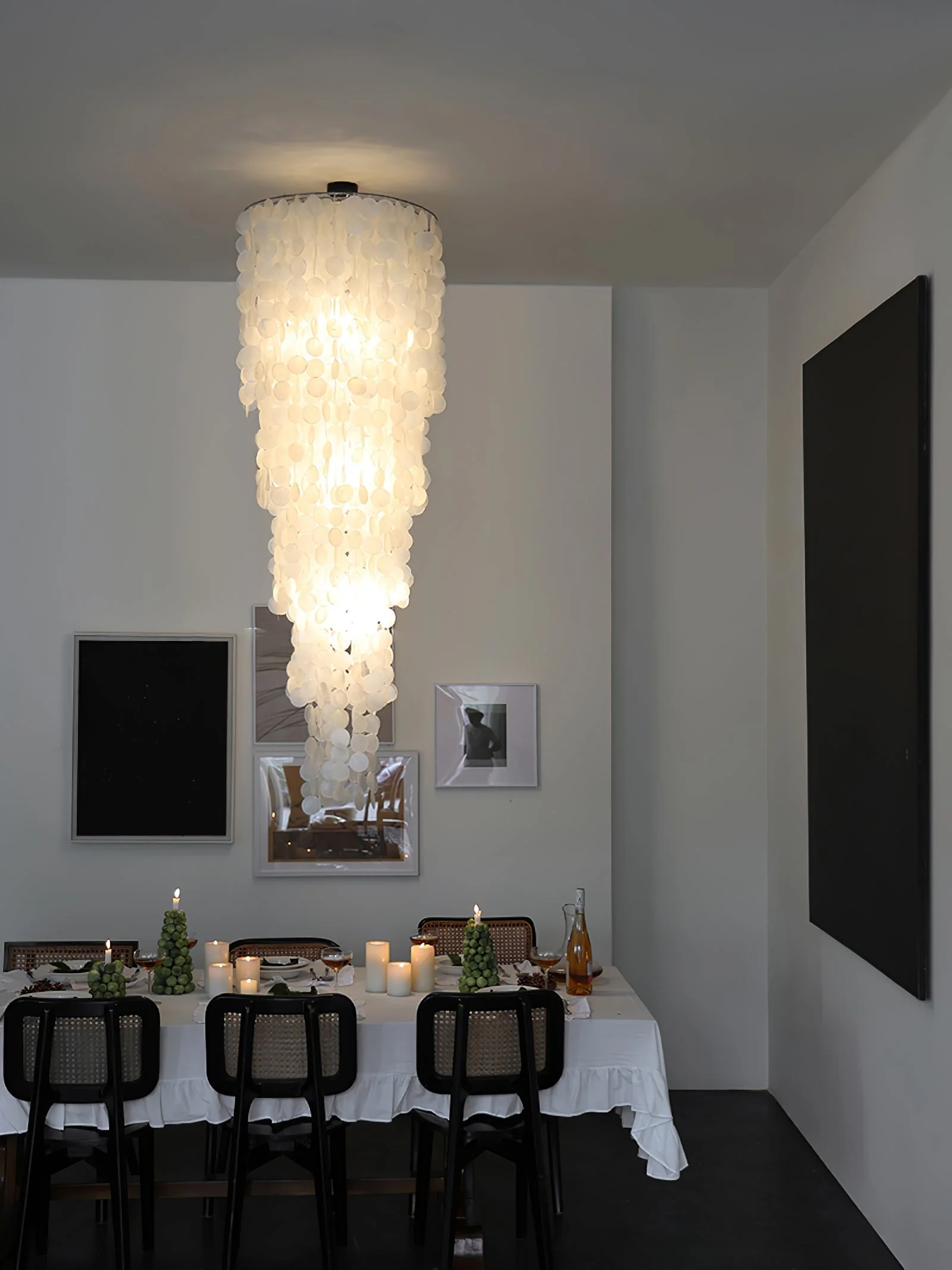 Eloryra Cascading Glass Chandelier - Image 28