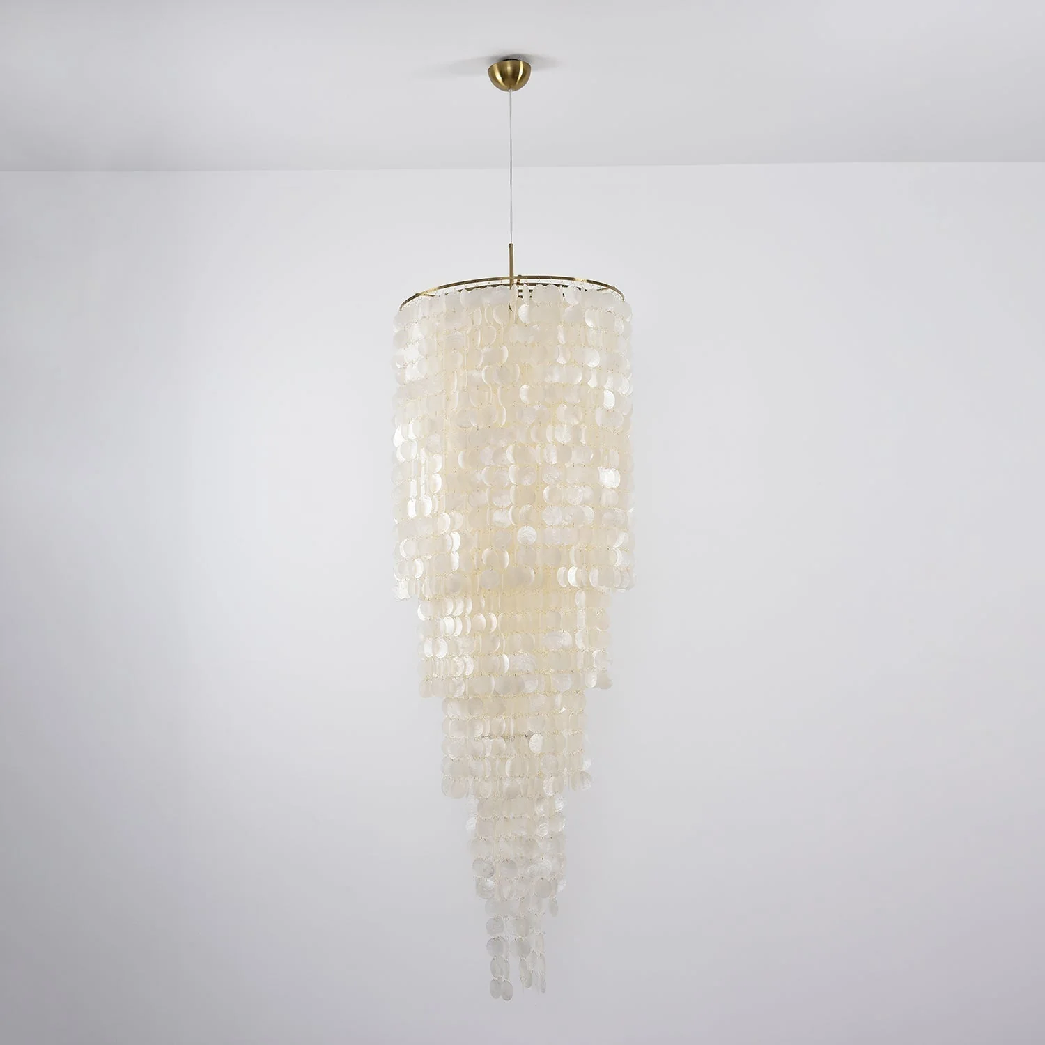 Eloryra Cascading Glass Chandelier - Image 30