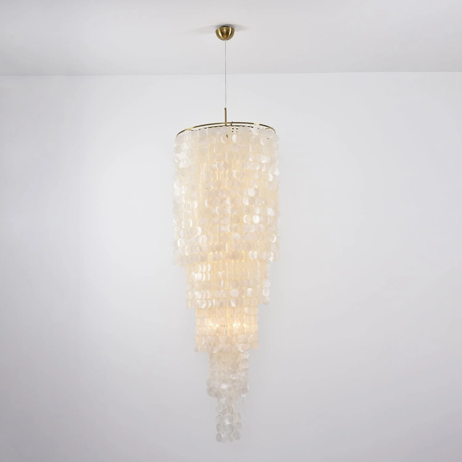 Eloryra Cascading Glass Chandelier - Image 31