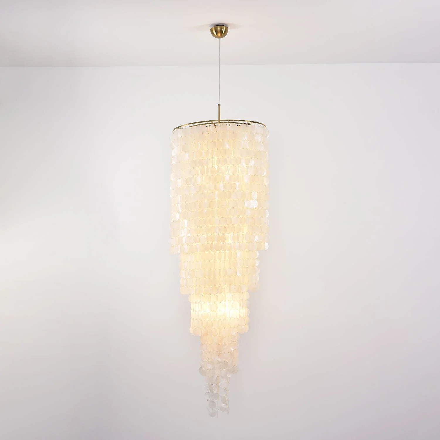 Eloryra Cascading Glass Chandelier - Image 33
