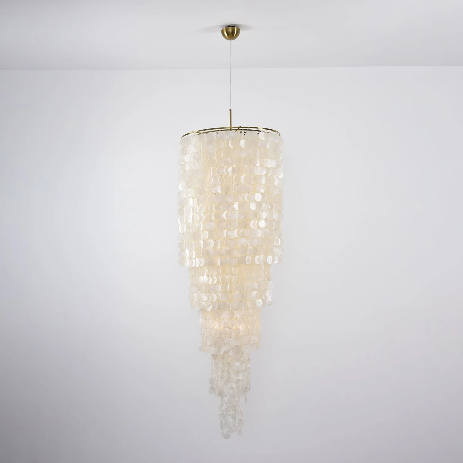 Eloryra Cascading Glass Chandelier - Image 35