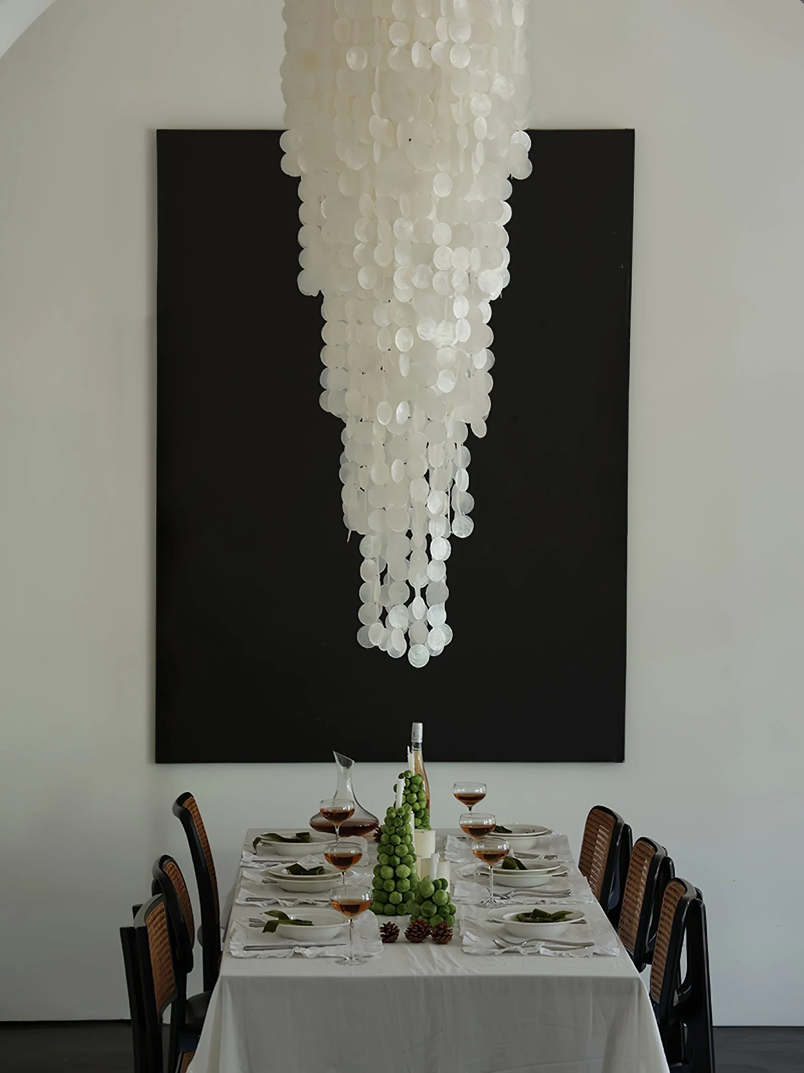 Eloryra Cascading Glass Chandelier - Image 42