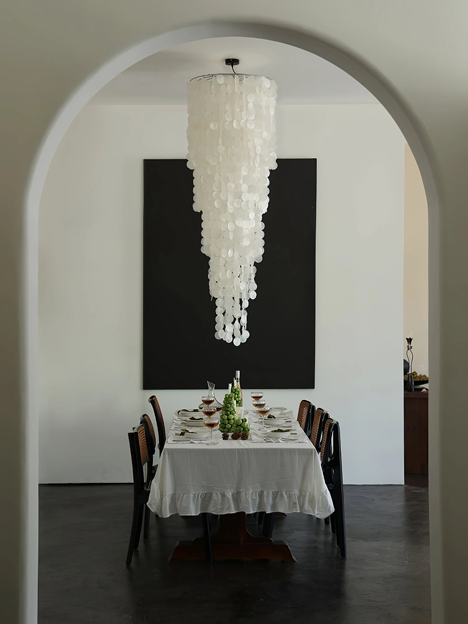 Eloryra Cascading Glass Chandelier - Image 45