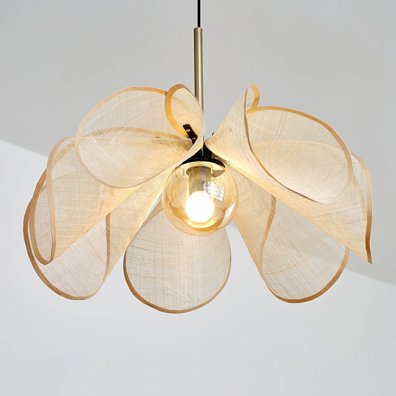 Elowe Abaca Fiber Pendant Lamp - Image 5