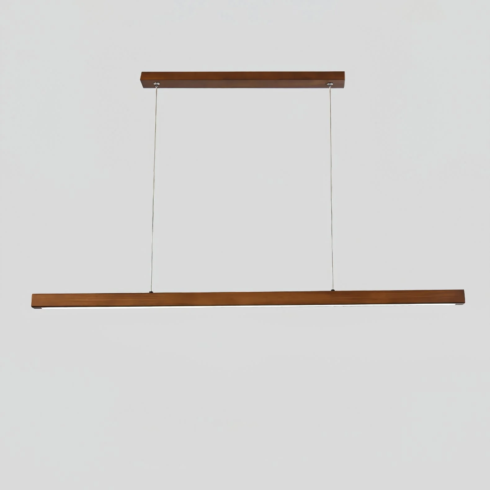 Elowen Linear Minimalist Wood Pendant Light - Image 30