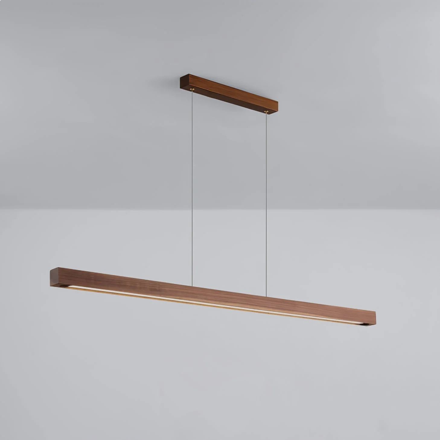 Elowen Linear Minimalist Wood Pendant Light - Image 64