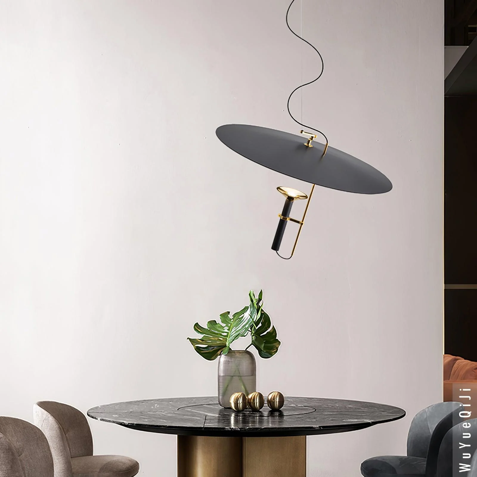 Elphaia Premium Nordic UFO Pendant Light - Image 26