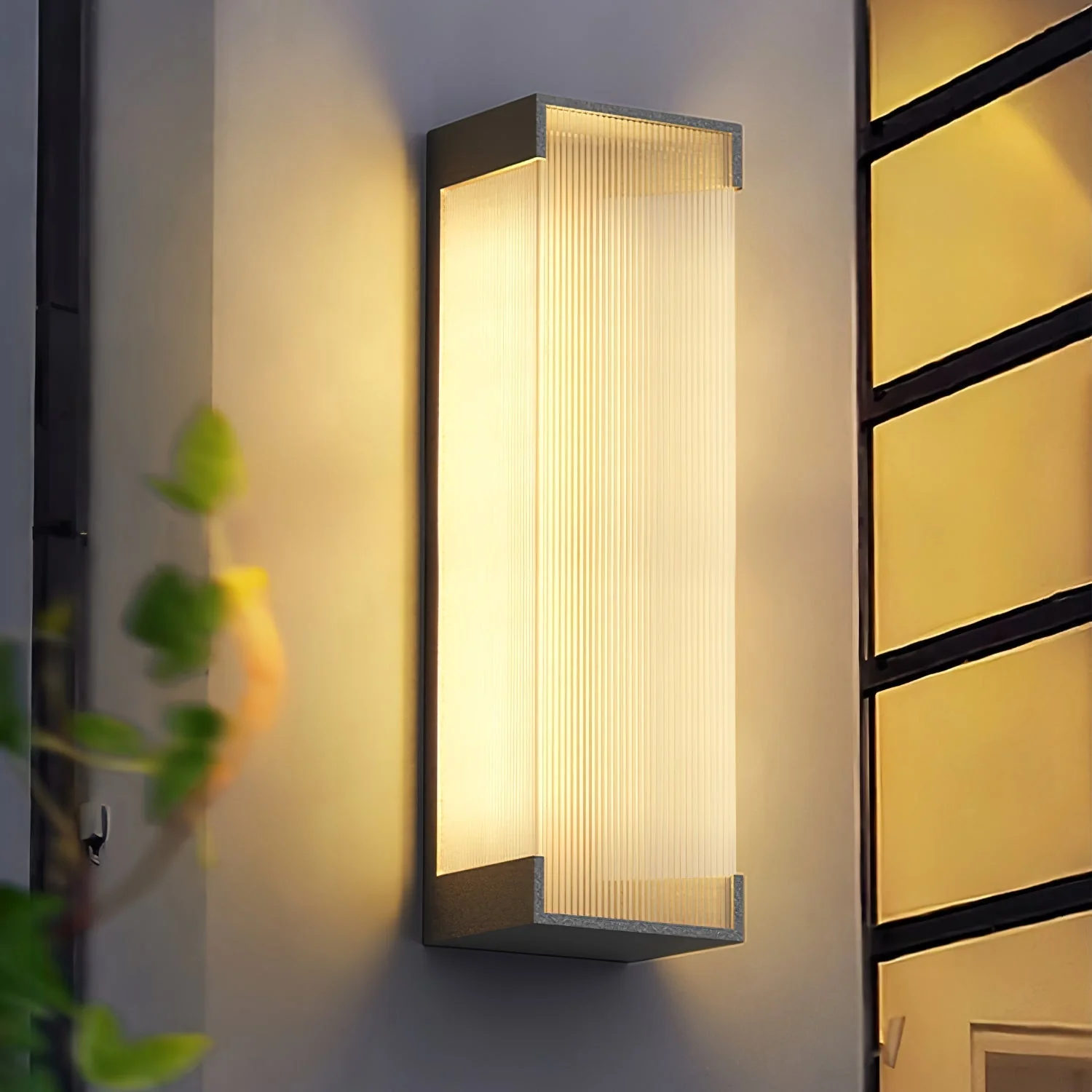 Elraearis Unique Rectangular Outdoor Wall Light - Image 10