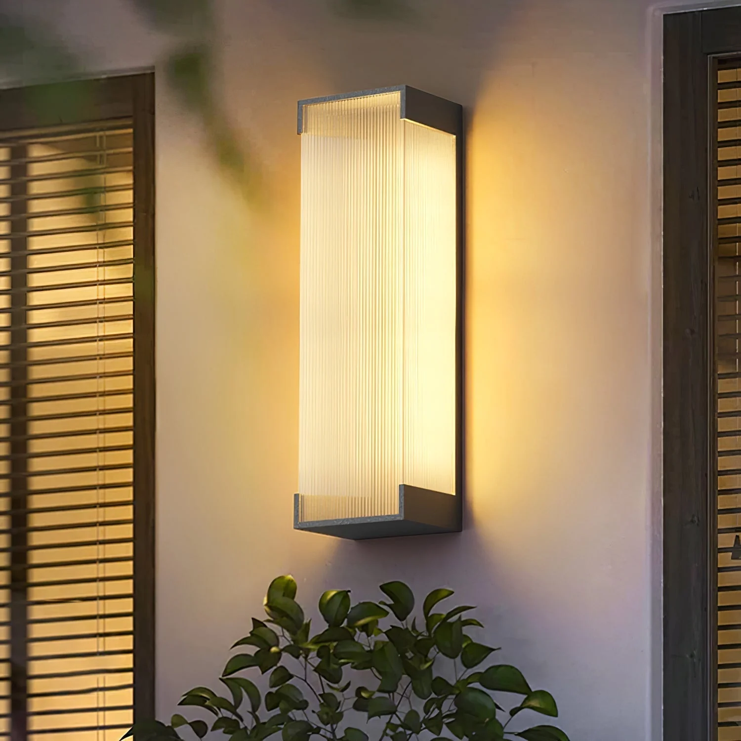 Elraearis Unique Rectangular Outdoor Wall Light - Image 15