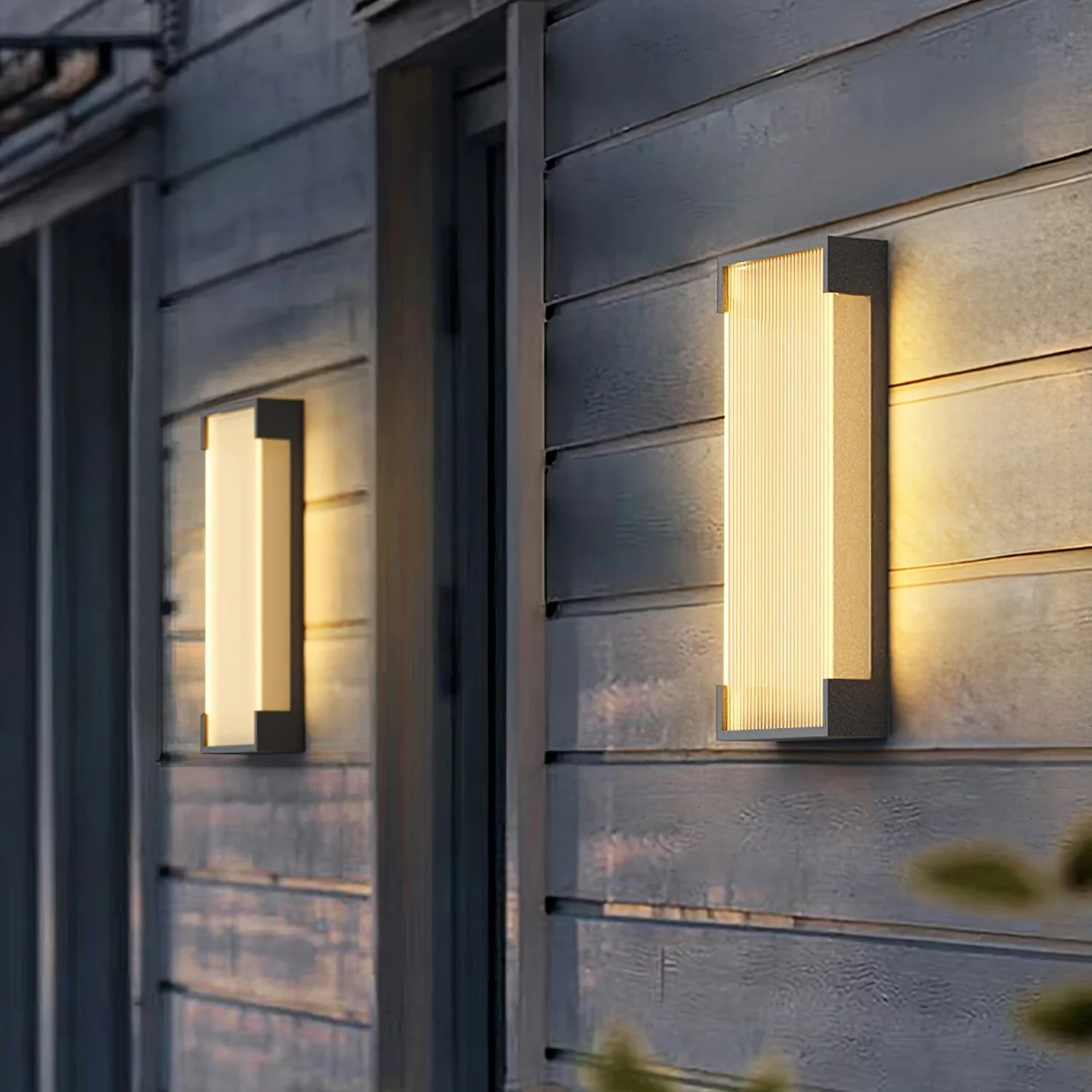 Elraearis Unique Rectangular Outdoor Wall Light - Image 16