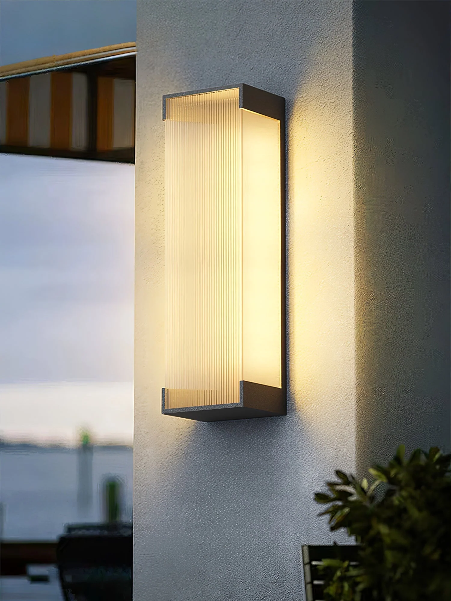 Elraearis Unique Rectangular Outdoor Wall Light - Image 19