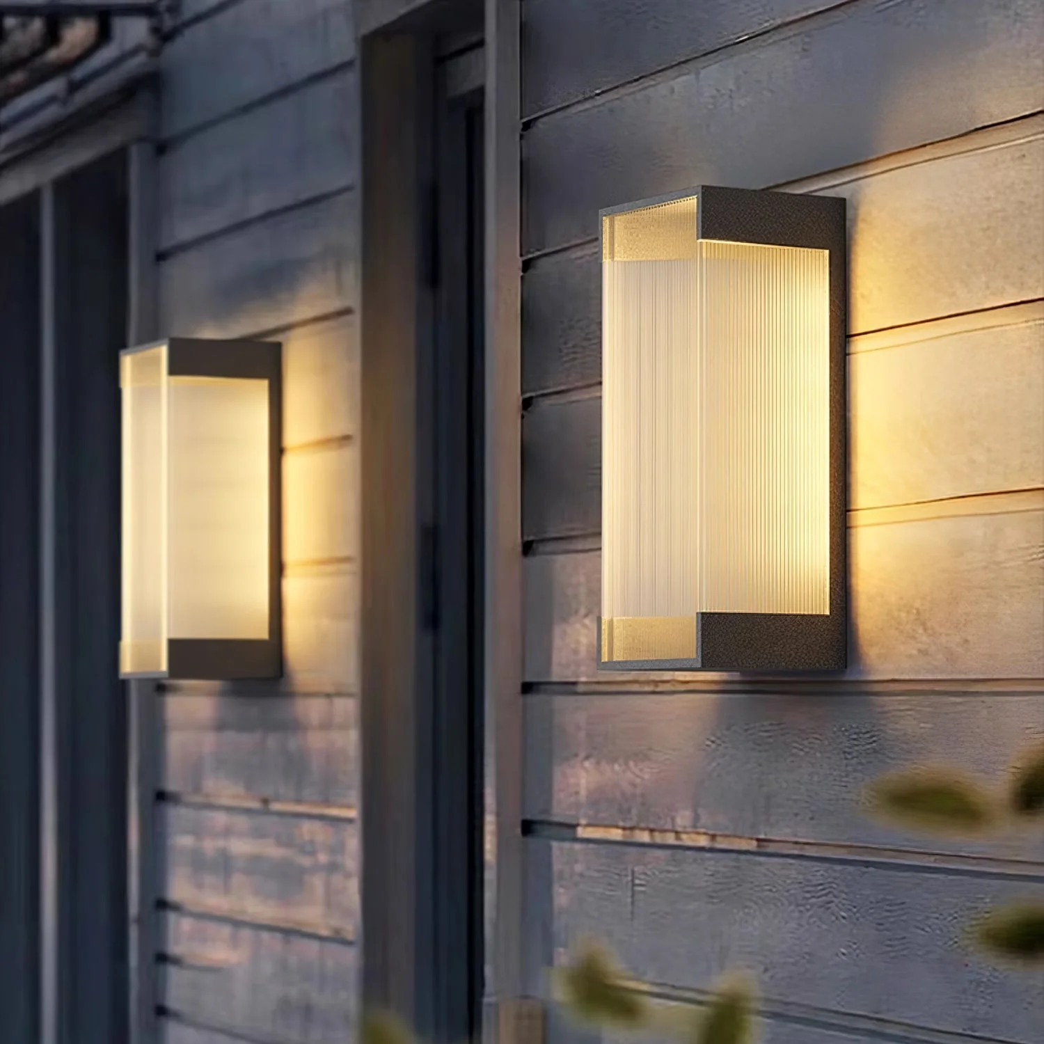 Elraearis Unique Rectangular Outdoor Wall Light - Image 28